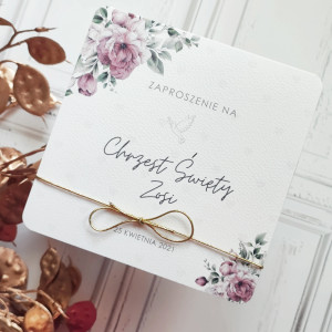 Zaproszenie na Chrzest Święty 05