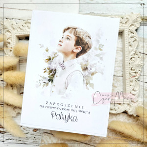 Zaproszenie na Komunię wzór 189