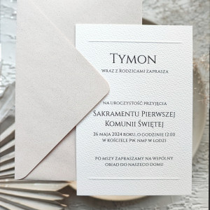 Zaproszenie na Pierwszą Komunię 12