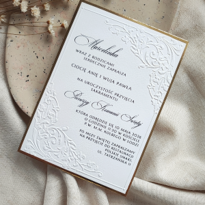 Zaproszenie na Pierwszą Komunię Świętą wzór 2