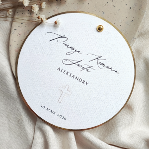 Zaproszenie na Pierwszą Komunię Świętą wzór 4