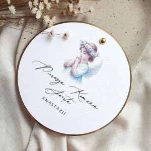 Zaproszenie na Pierwszą Komunię Świętą wzór 6