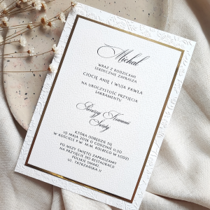 Zaproszenie na Pierwszą Komunię Świętą wzór 9