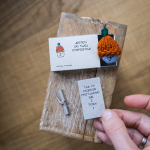 Zaskakująca kartka okolicznościowa 3D w pudełku Gustaw 2 tyciTulek