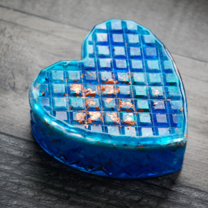 Zatopek szkatułka serce błękitna I