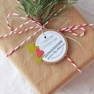 Zatwierdzone przez Mikołaja. Bileciki ze stemplem