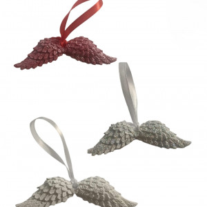 Zestaw 4 bombek „Skrzydła Anioła”