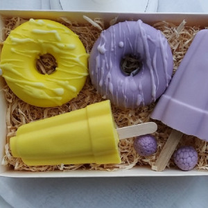 Zestaw mydła  lawenda i cytryna