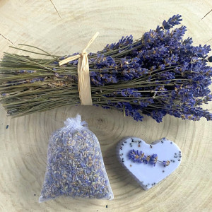 Zestaw na prezent świateczny mydło bukiet woreczek