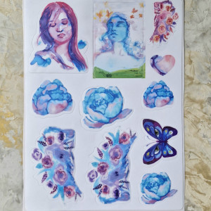 Zestaw naklejek nr 1