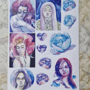 Zestaw naklejek nr 4 oklej co chcesz! prezent, notes, bullet journal