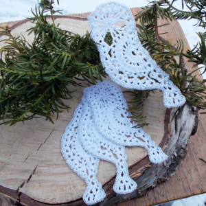 Zestaw ozdoby choinkowe ptaszki - 4szt