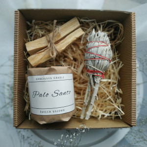 Zestaw  Palo Santo i biała szałwia