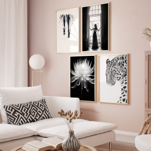 ZESTAW PLAKATÓW 4 części Glamour (set262)