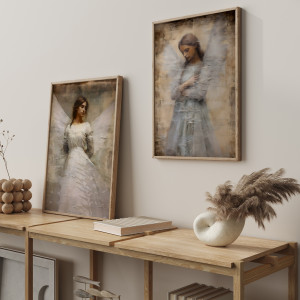 Zestaw plakatów - Anioły (set244)