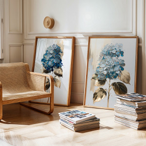 Zestaw plakatów - Hortensje  (set237)