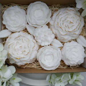 Zestaw prezentowy biały bez