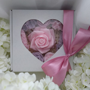 Zestaw prezentowy róża i bez Dzień Kobiet