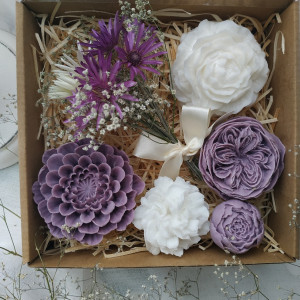 Zestaw prezentowy z kwiatkami Dzień Nauczyciela