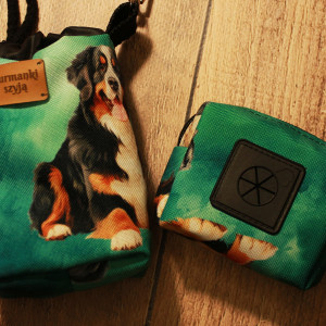 Zestaw saszetek na smaczki i kupoworeczki # Berneński pies pasterski