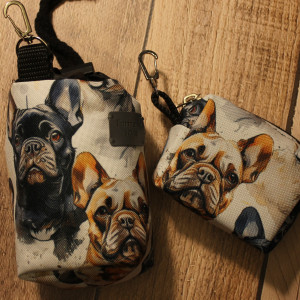 Zestaw saszetek na smaczki i kupoworeczki # buldog