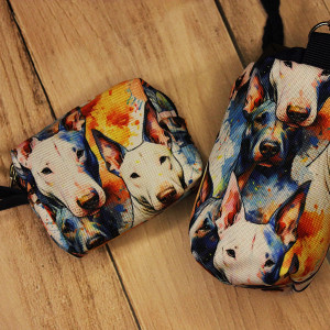 Zestaw saszetek na smaczki i kupoworeczki # bulterier