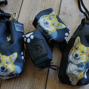 Zestaw saszetek na smaczki i kupoworeczki #corgi