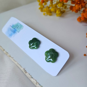 Zielone sztyfty kwiaty