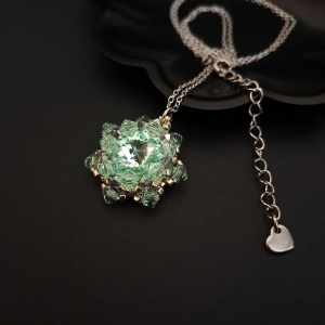 Zielony Naszyjnik "Chrysolite"