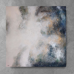 Zima -obraz akrylowy 60/60 cm.