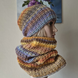 Zimowe słońce - miły, ciepły, otulający komplet. Projekt autorski