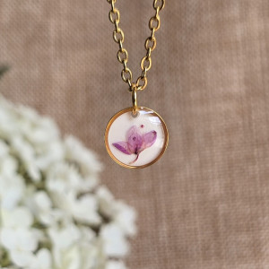 Złota kwiat różowy prawdziwy wieczny