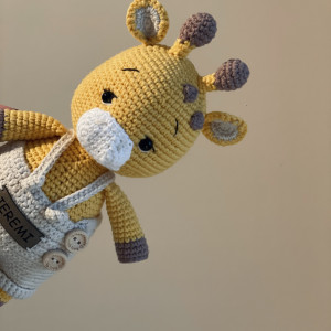 Żyrafa przytulanka, prezent na roczek, urodziny