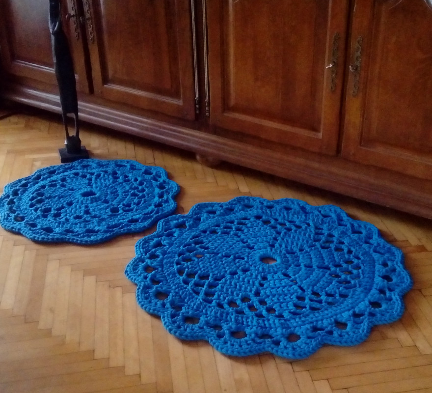 2 Dywany Dace, niebieski ukraiński_photo1