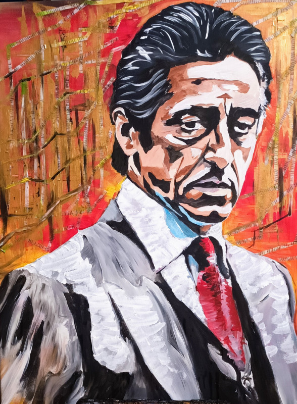 Al Pacino Don Corleone 60x80 cm_photo1