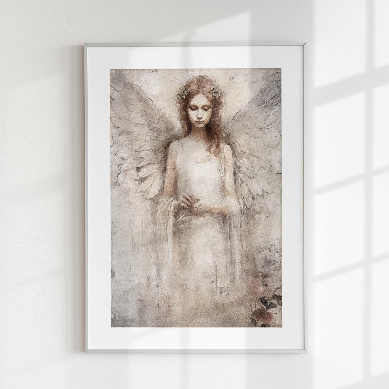 Anioł w Delikatnych Odcieniach Beżu (8-2-0040)_photo1
