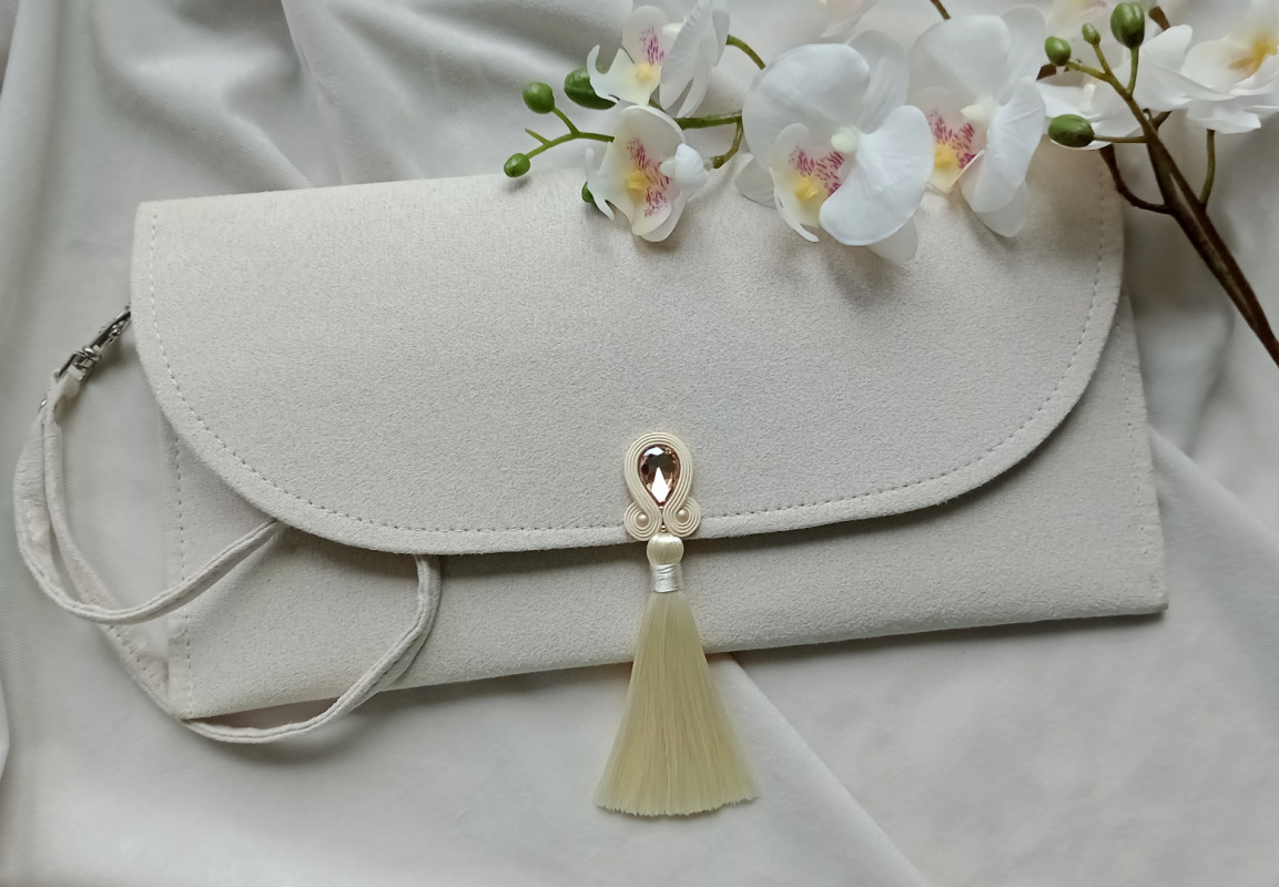 Beżowa kremowa torebka przejęcie ślub wesele ivory_photo1