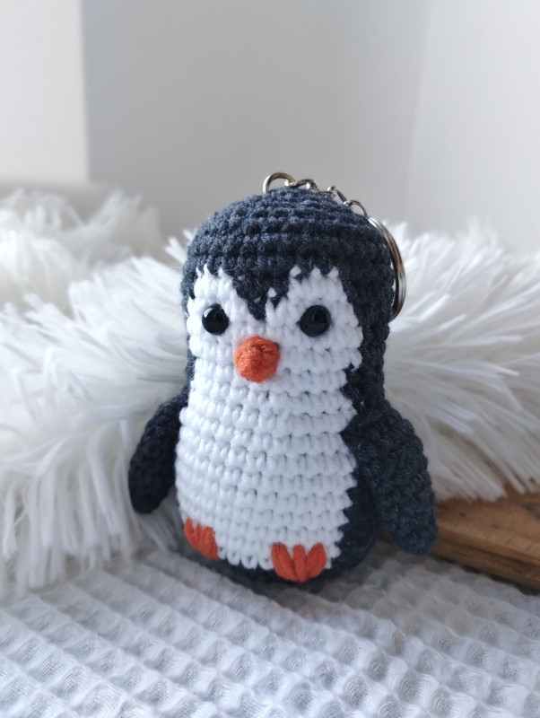 breloczek pingwin, pingwinek_photo1