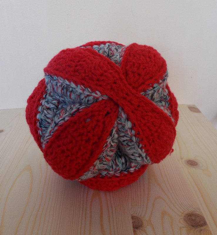 Crochet puzzle ball - 20 cm_photo1
