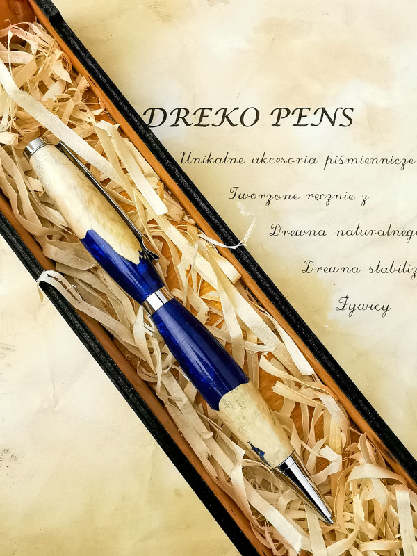 Długopis hybrydowy z drewna i żywicy_photo1