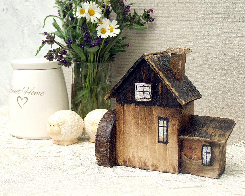 Domek z drewna, brązowy - Młyn_photo1
