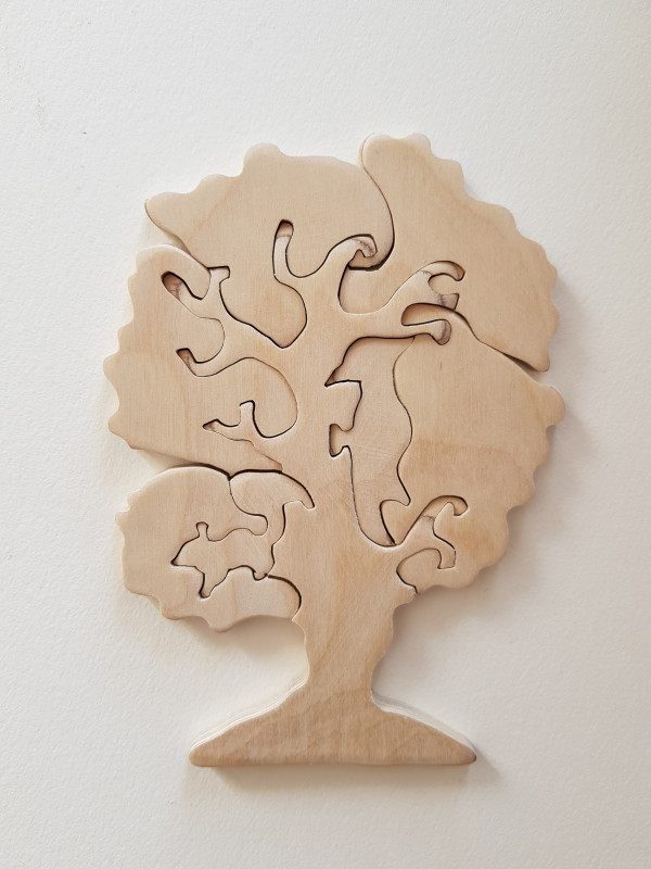 Drewniane puzzle mini drzewo_photo1