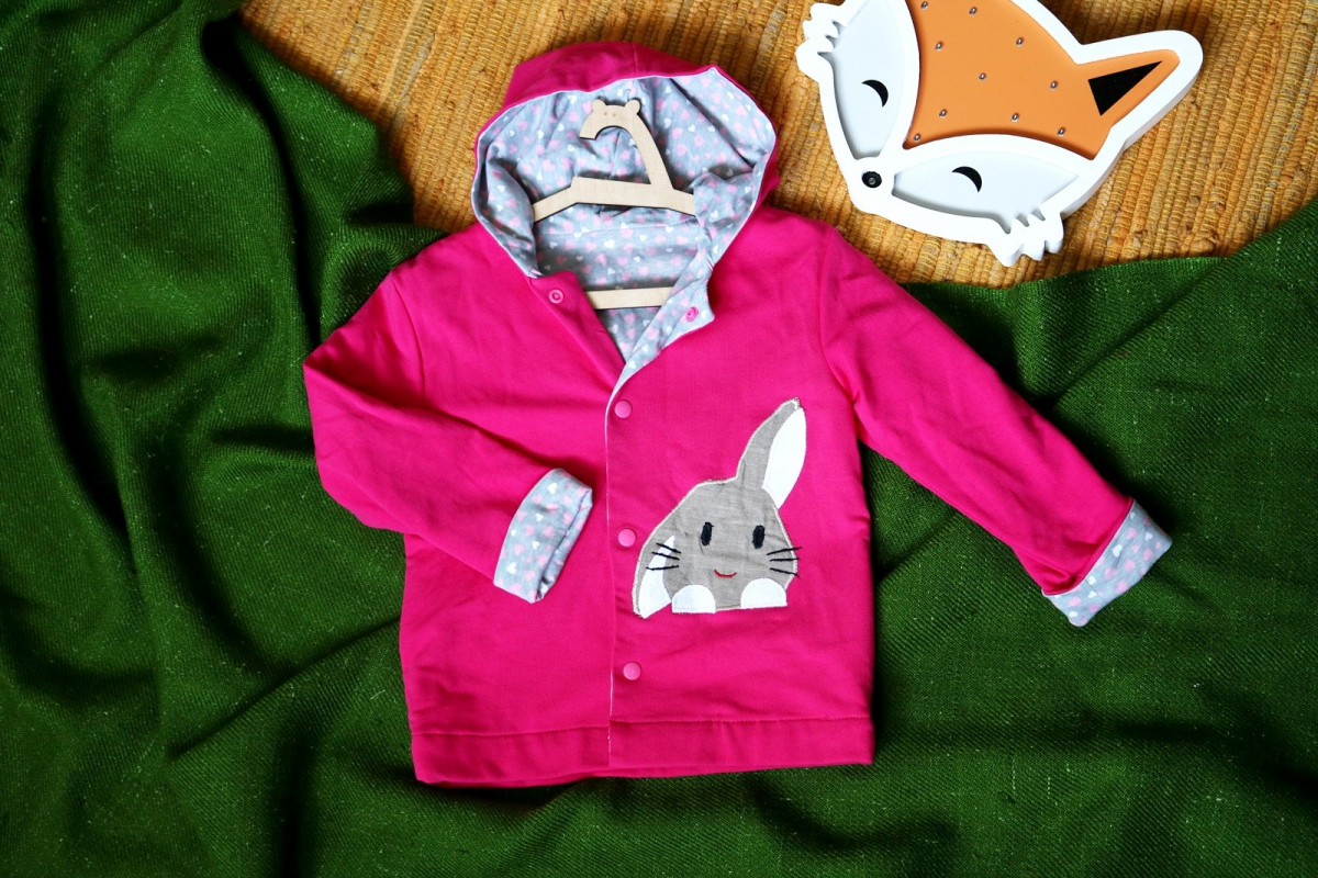 Dwustronna bluza z królikiem (92 cm)_photo1