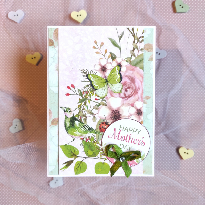 Dzień Matki - kartka z motywem florystycznym_photo1