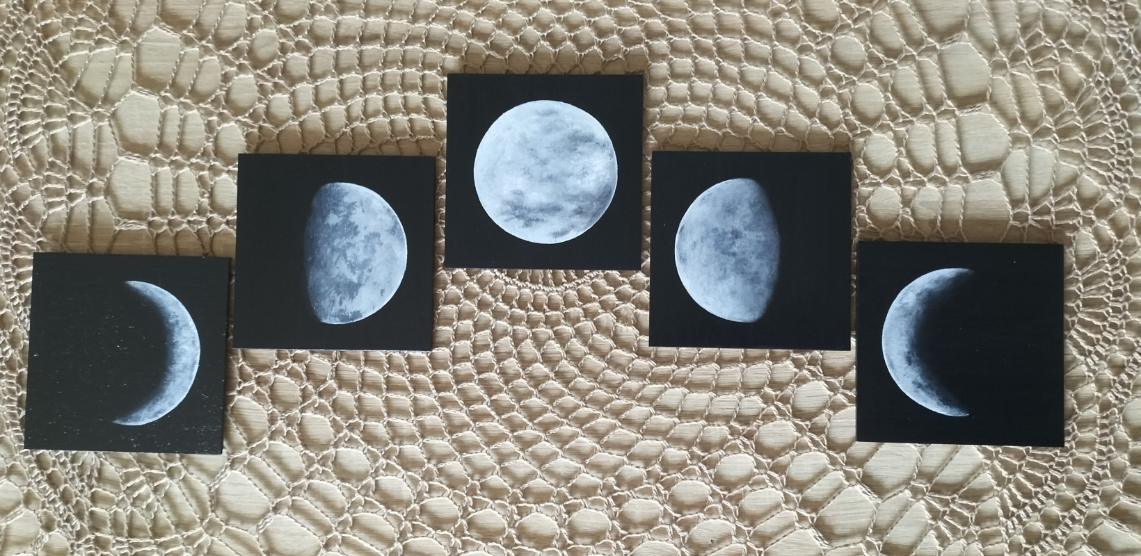 Fazy księżyca - zastaw magnesów_photo1