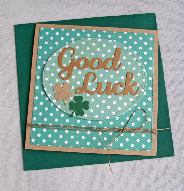good luck - powodzenia - kartka handmade III_photo1