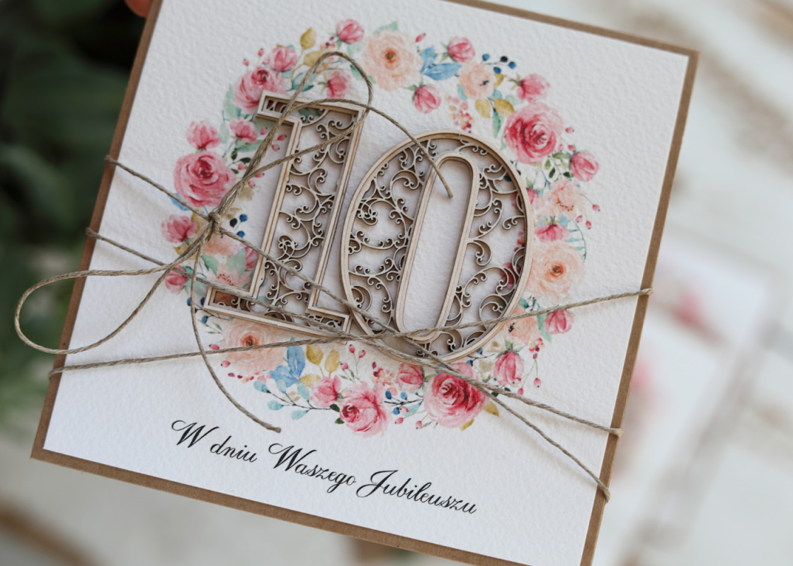 Kartka z okazji rocznicy ślubu 10 rocznica ślubu_photo1
