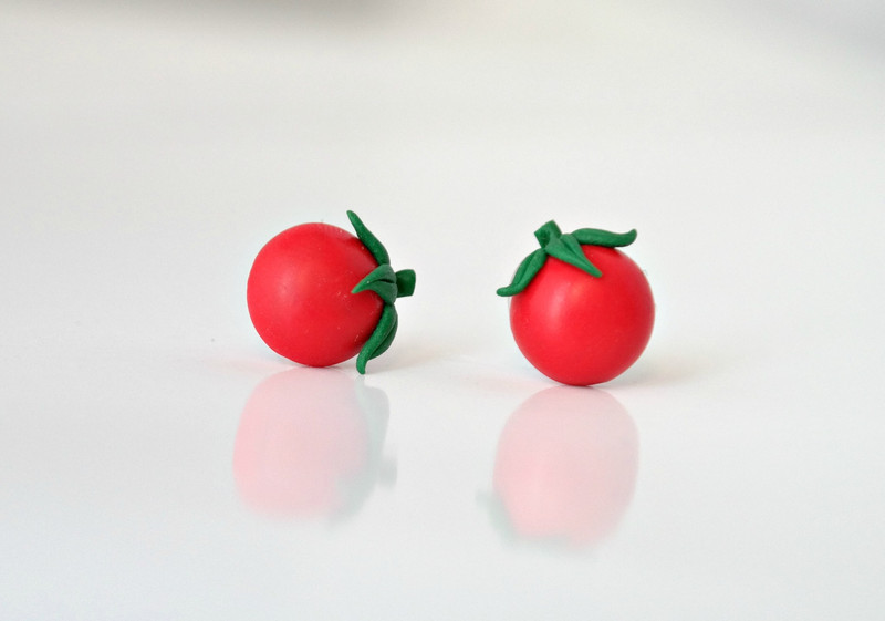 Kolczyki pomidorki koktajlowe_photo1
