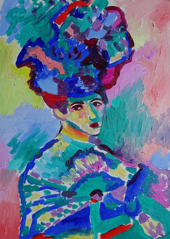 kolorowy portret henri matisse fowizm_photo1