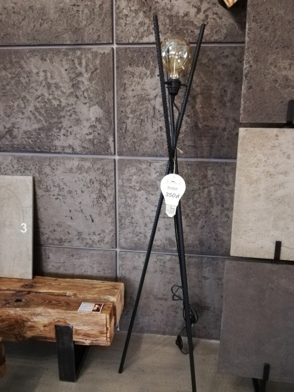 Lampa podłogowa stojąca z metalu loft KROTON_photo1